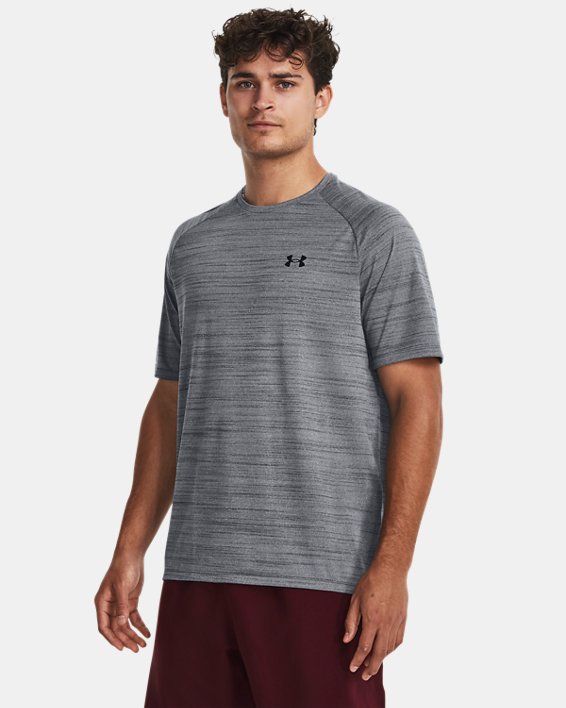 Men's UA Tech™ 2.0 Tiger Short Sleeve in Gray image number 0